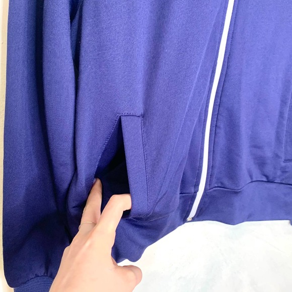 SoulCycle All You Need Is Soul Track Jacket Blue S - Picture 2 of 6